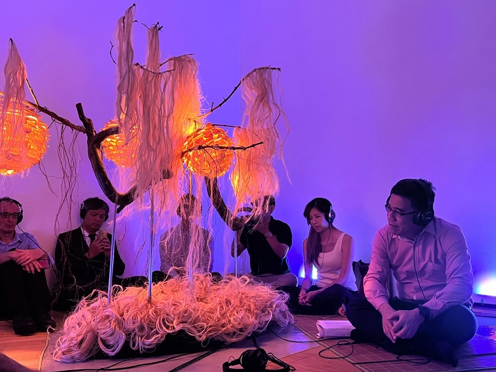 ‘The Tree of Light’ installation is an immersive experience for visitors. — Picture courtesy of Penang Art District  