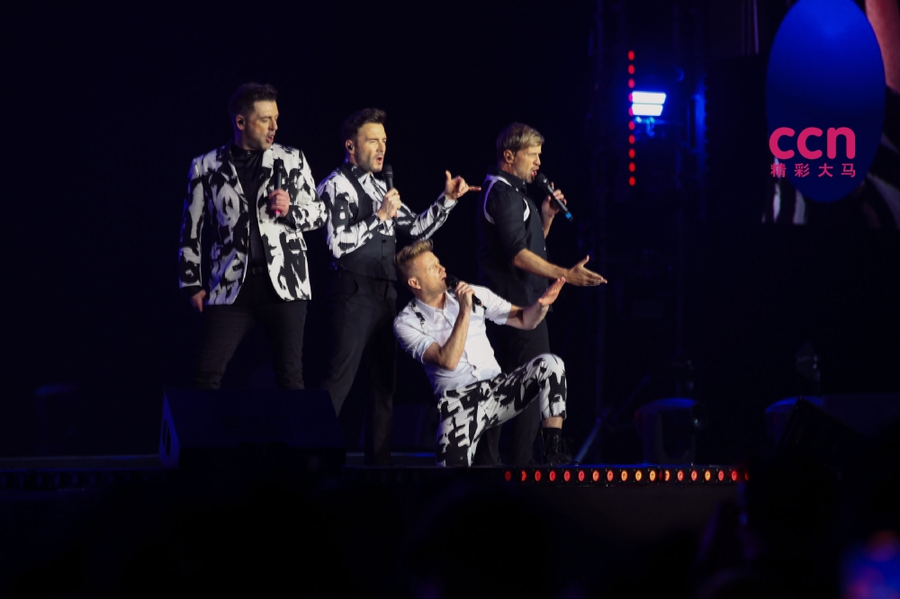 Westlife performed in Kuala Lumpur in March. — Picture by Ahmad Zamzahuri