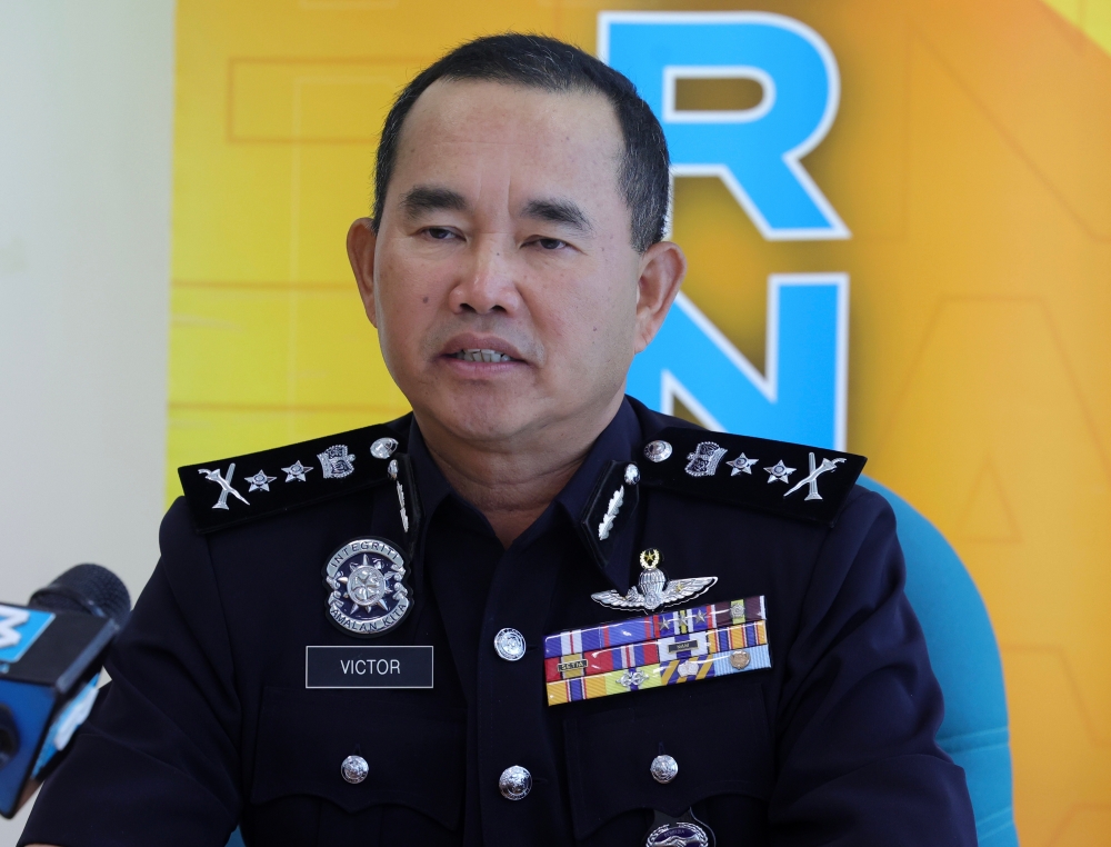 ESSCom commander Datuk Victor Sanjos says the downgrading of the threat assessment of the abduction of crew for ransom in the Sulu-Celebes Seas from ‘potentially high’ to ‘moderate’ is a positive development. — Bernama pic