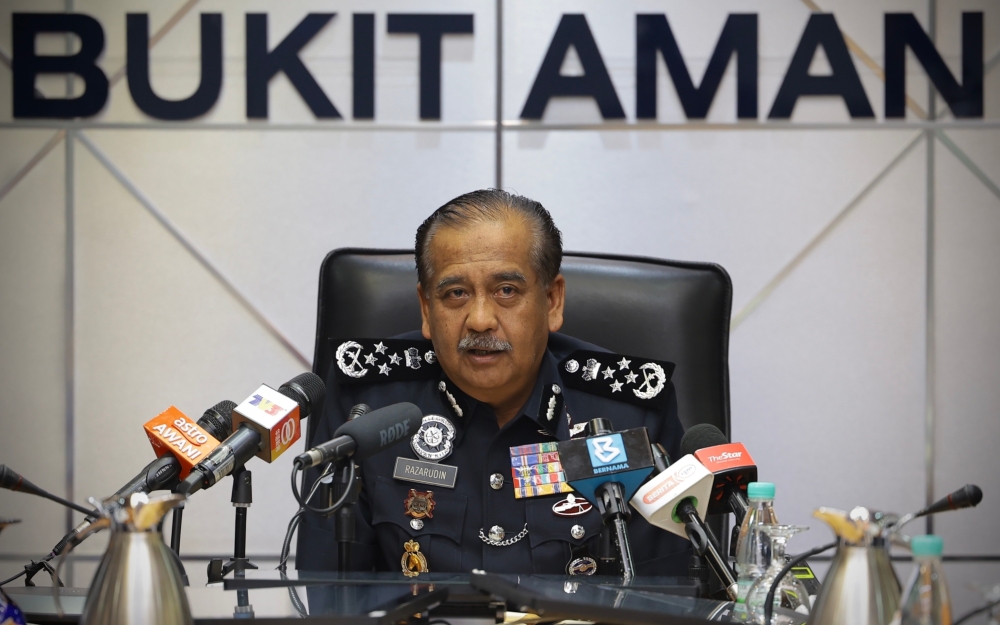 IGP Tan Sri Razarudin Husain said he had issued the instructions to the Ipoh district police chief, the Perak police chief and the director of the Bukit Aman Traffic Enforcement and Investigation Department. —  Bernama pic