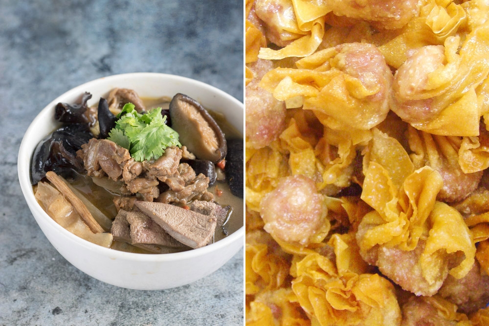 Winter is the perfect time for foods like hot stews and 'wantans'.