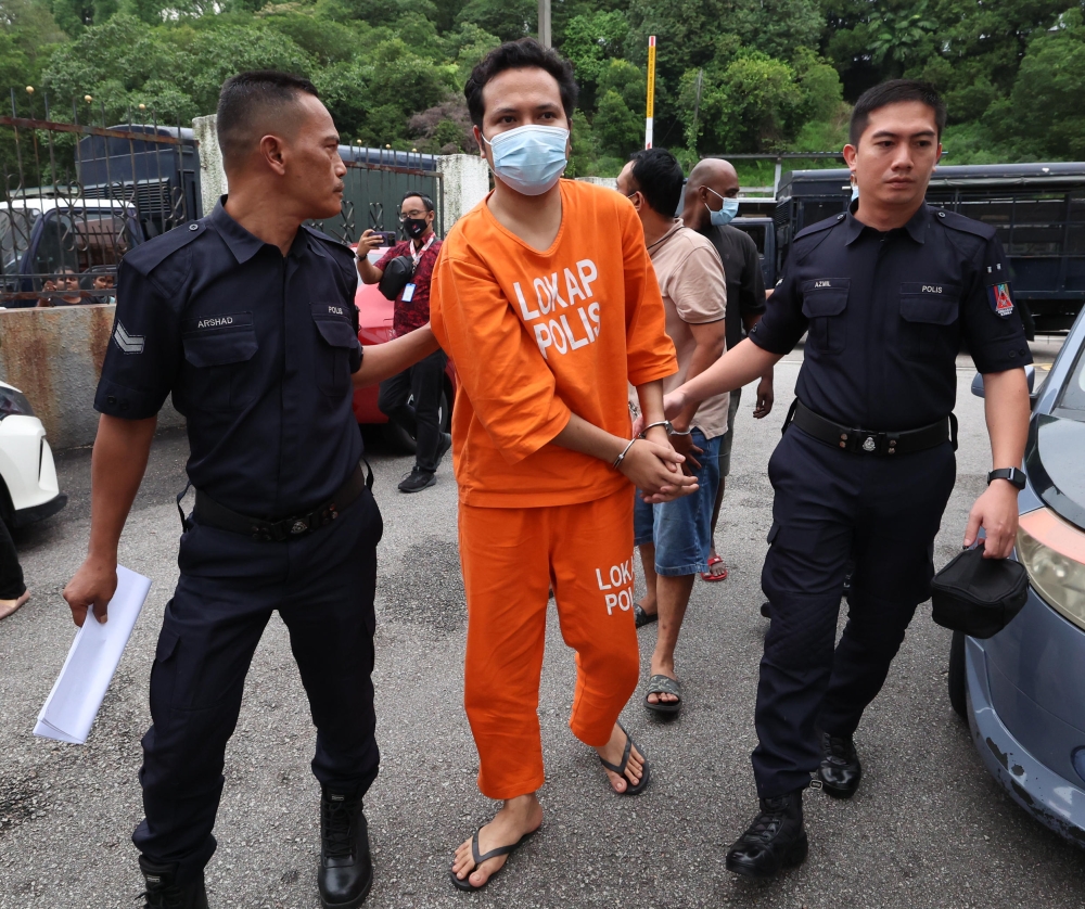 Said Afendi, 24, was charged with causing the death of Syarifah Ilawati, 42, at about 2am, on December 24. — Bernama pic