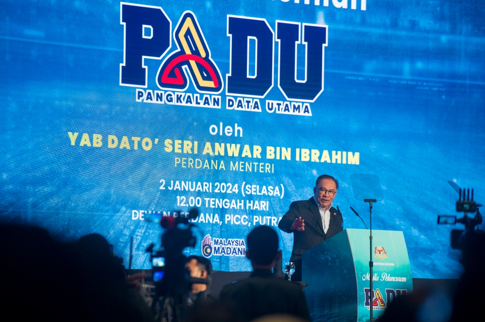 PM Anwar launches Padu database to improve delivery of targeted subsidies |  Malay Mail