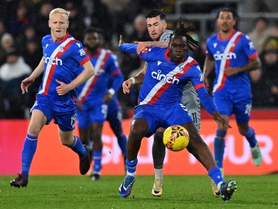 Calvert-Lewin Sent Off As Everton Hold Palace In FA Cup | Malay Mail