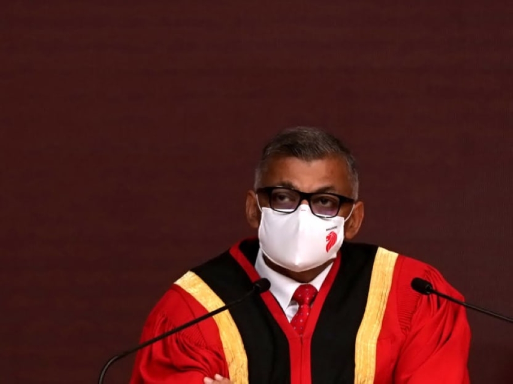 Singapore Chief Justice Sundaresh Menon (pictured in 2021) expressed the need to incorporate better ethics training in legal education. — TODAY pic