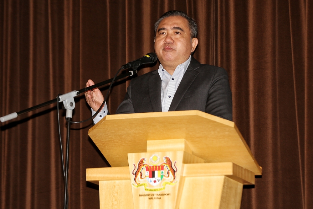 Transport Minister Anthony Loke said no matter who the investors are 51 per cent of the company must be owned by a Malaysian company. — Picture by Choo Choy May 