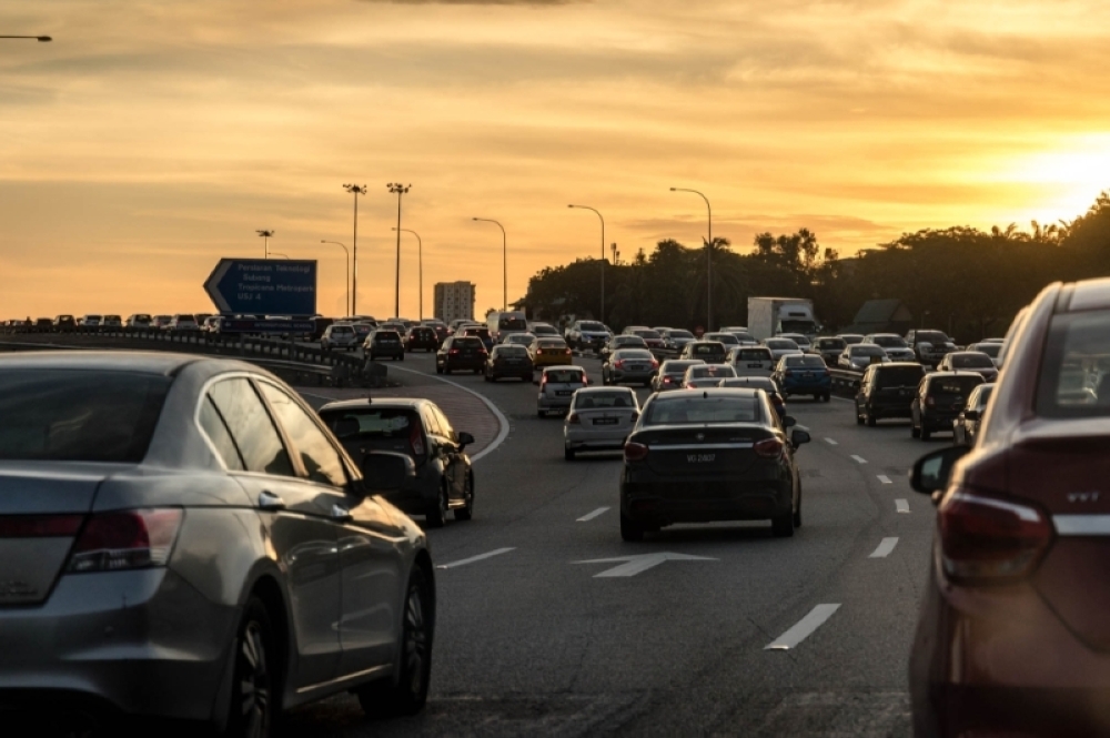 Vehicle emissions continue to contribute to suboptimal air quality in Malaysia. — File picture by Firdaus Latif