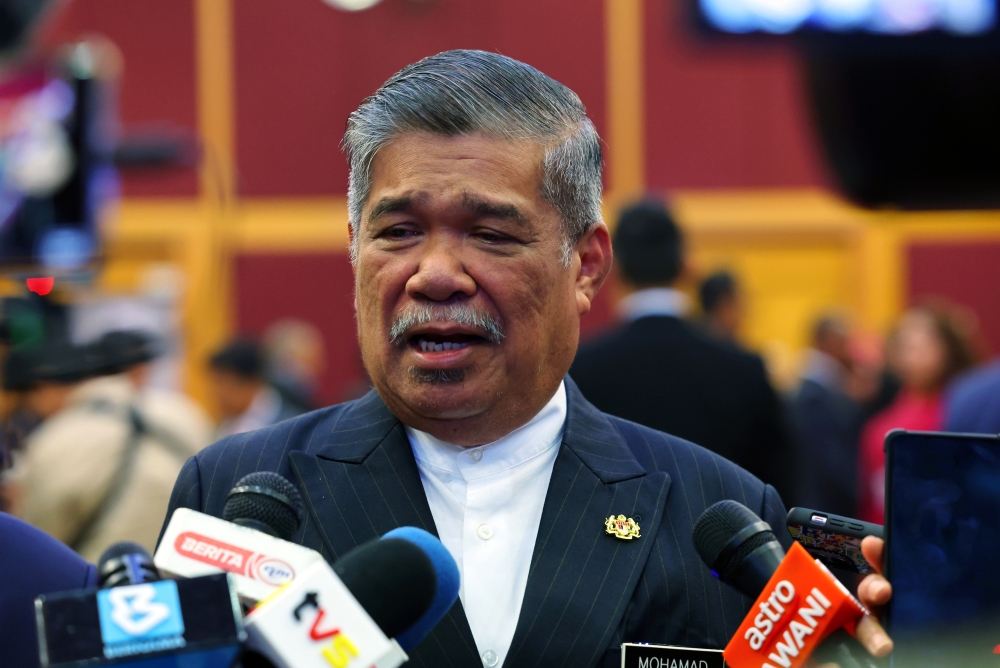 Agriculture and Food Security Minister Datuk Seri Mohamad Sabu said through the initiative, the Agriculture and Food Security Ministry (KPKM) would implement 12 programmes that would be a game-changer to transform the country’s padi and rice industry. — Bernama pic 