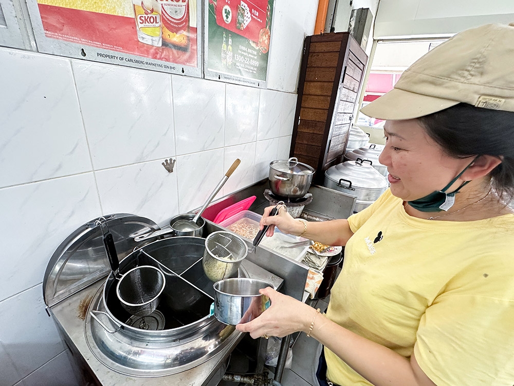 The owner who hails from Cambodia, moved here about 14 years ago after she got married.