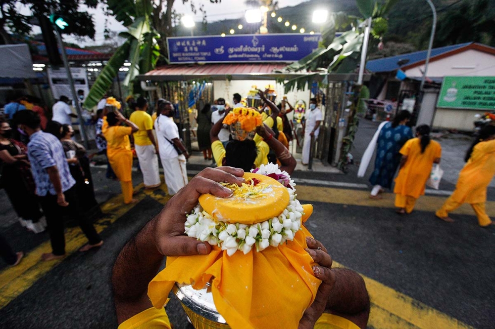 A total of one million Hindu devotees are expected to throng Penang from January 24 to 26 to celebrate the Thaipusam festival. — File picture by Sayuti Zainudin