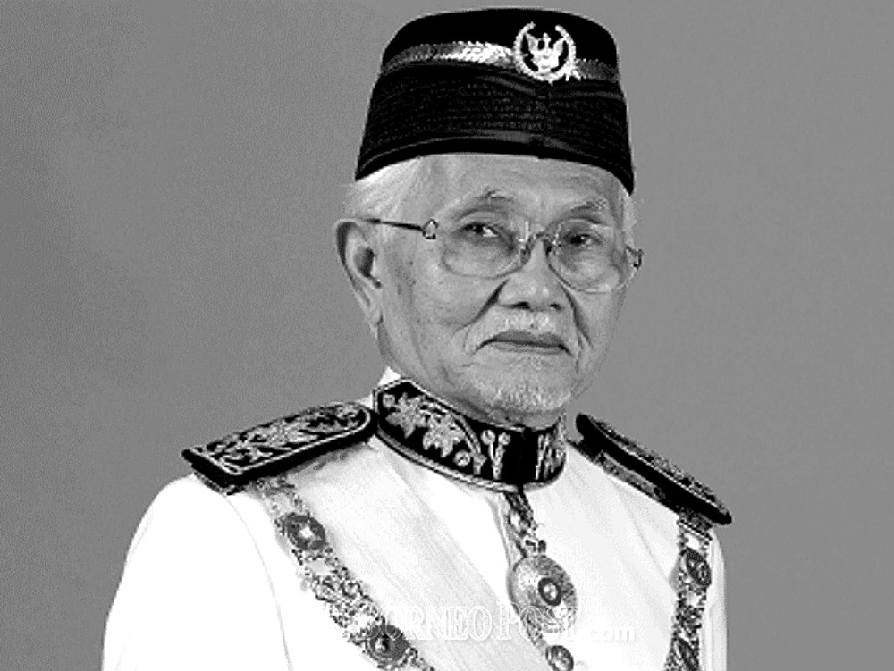 Former Sarawak governor Tun Pehin Sri Abdul Taib Mahmud breathed his last at around 4.40am in Kuala Lumpur this morning. ― Borneo Post pic