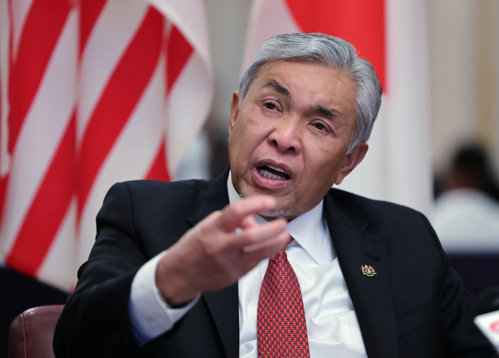 Deputy Prime Minister Datuk Seri Ahmad Zahid Hamidi said throughout his seven-day working visit to Japan, he had received valuable input on behalf of the country in various fields including Technical and Vocational Education and Training, the halal sector and disaster management. — Bernama pic 