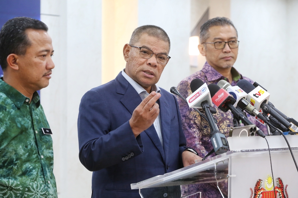 Home Minister Datuk Seri Saifuddin Nasution Ismail is urging all employers with foreign workers to get their affairs in order before March 31 as the migrant repatriation programme ends then. — Picture by Choo Choy May