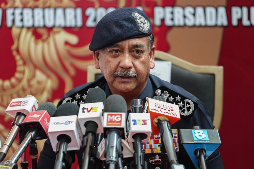 Inspector-General of Police (IGP) Tan Sri Razarudin Husain said the investigation paper on the Marang MP would be completed as soon as possible. — Bernama pic