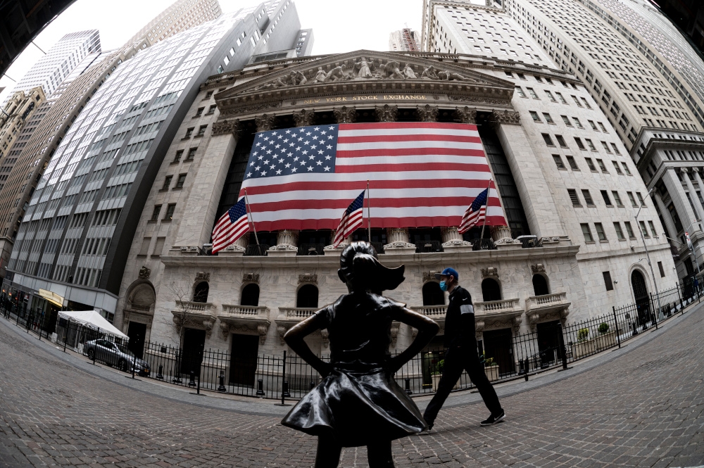 In another sign of broadening, more S&P 500 stocks are outperforming the benchmark, 180 so far this year as of Thursday versus 150 last year. — AFP pic