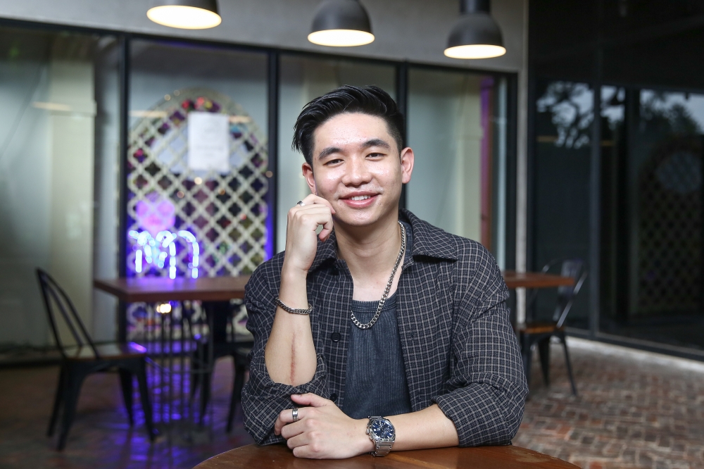 Influencer Daniel Dines KL poses for a picture during an interview Malay Mail in Kuala Lumpur, March 24, 2024. — Picture by Yusof Mat Isa