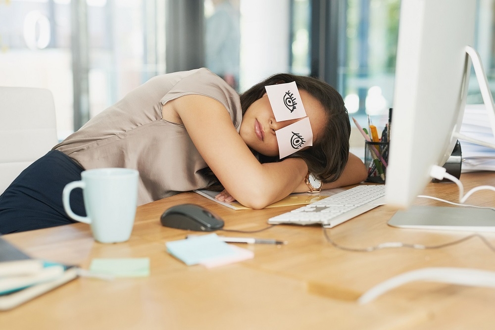 While the benefits of napping are well established, it's still not seen as an acceptable activity in the workplace. — PeopleImages/Getty Images/ETX Studio pic