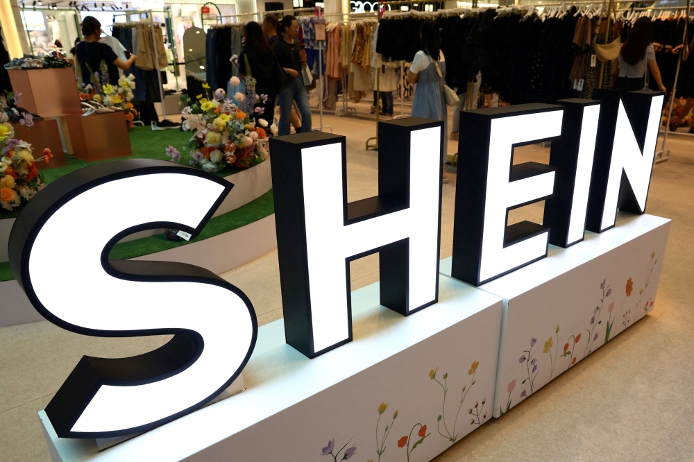 Known for cheap own-brand clothing and accessories, Shein is moving into other categories and has given brands and retailers access to its platform in nine European countries so far, having done so in the United States, Brazil, and Mexico last year. ― Reuters file pic