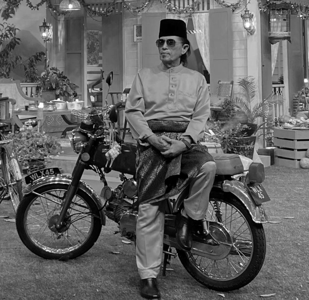 Artistes Association of Malaysia (Seniman) president Rozaidi Abdul Jamil, better known as Zed Zaidi, confirmed the passing of veteran actor Datuk Abdul Hail Amir. — X pic via Bernama 