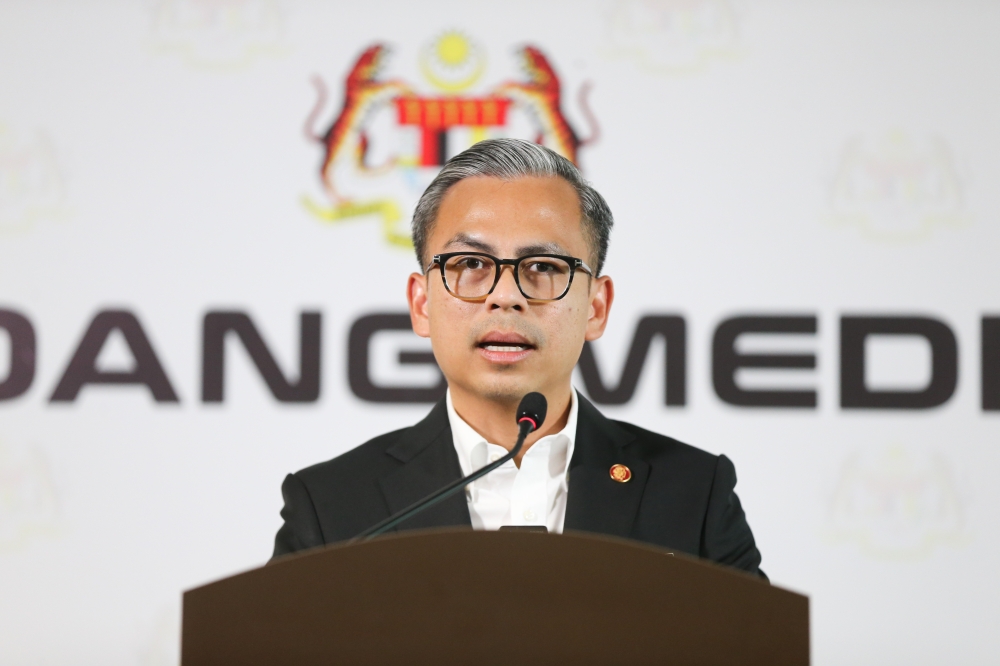 Communications Minister Fahmi Fadzil said the Malaysian Communications and Multimedia Commission (MCMC) has yet to receive any requests from the police. — Picture by Miera Zulyana