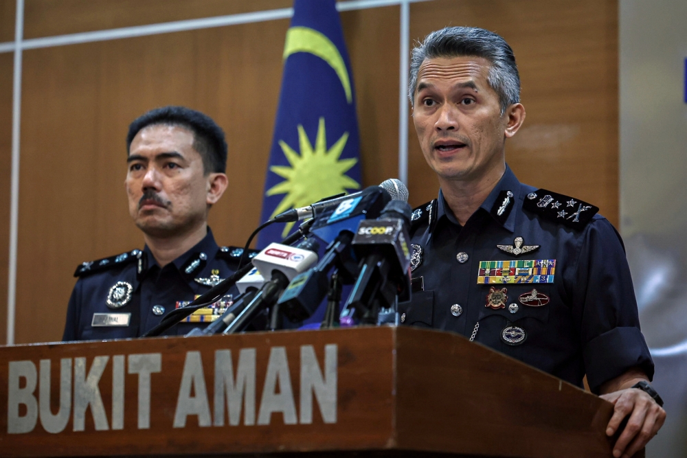 Without revealing further details, Bukit Aman Criminal Investigation Department director Datuk Seri Mohd Shuhaily Mohd Zain said they were monitoring developments in the ongoing investigation into the case. — Bernama pic 