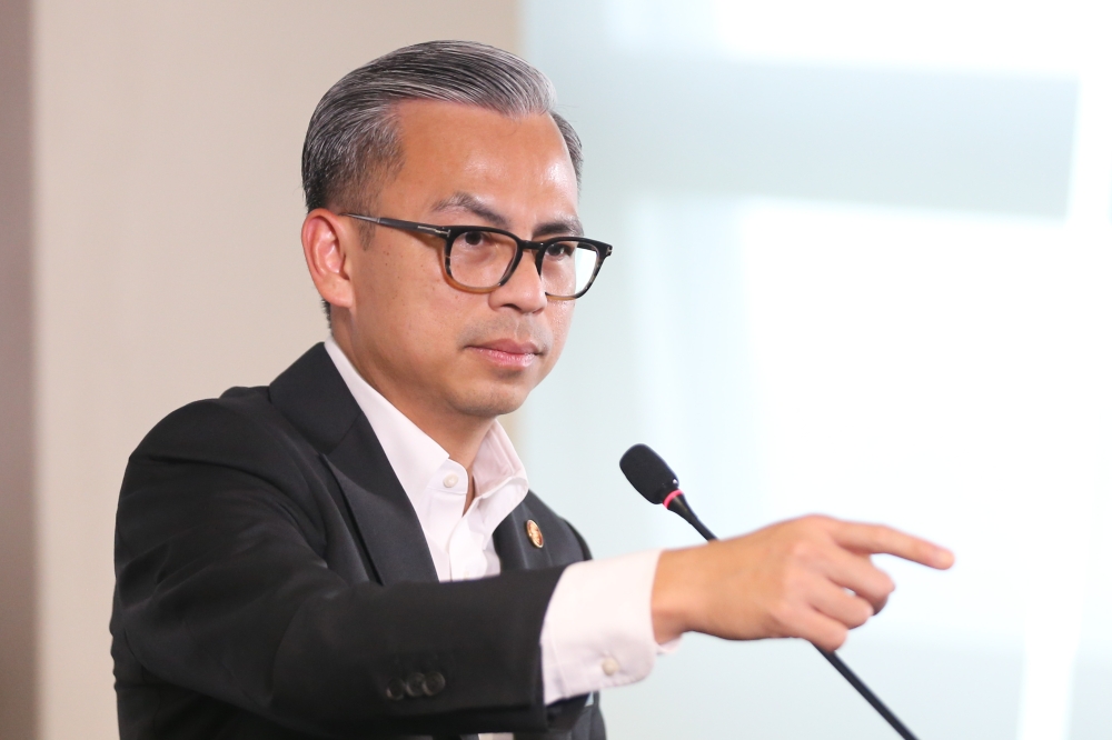 Communications Minister Fahmi Fadzil said the matter was discussed briefly in the Cabinet today. He said the issue attracted the attention of the prime minister and the Cabinet and this is ‘something that we view seriously’. — Picture by Miera Zulyana