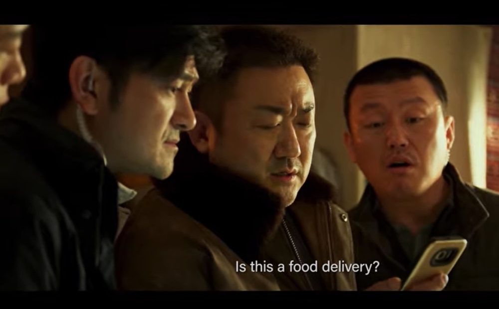 Don Lee (centre) stars in ‘The Roundup: Punishment’. — Screen capture via YouTube/ONE Media