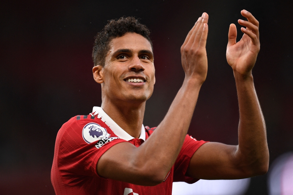 Raphael Varane, 31, joined United in 2021 after 10 years at Real Madrid. He has made 67 league appearances for the English side and helped them win the League Cup in 2023. — AFP pic 