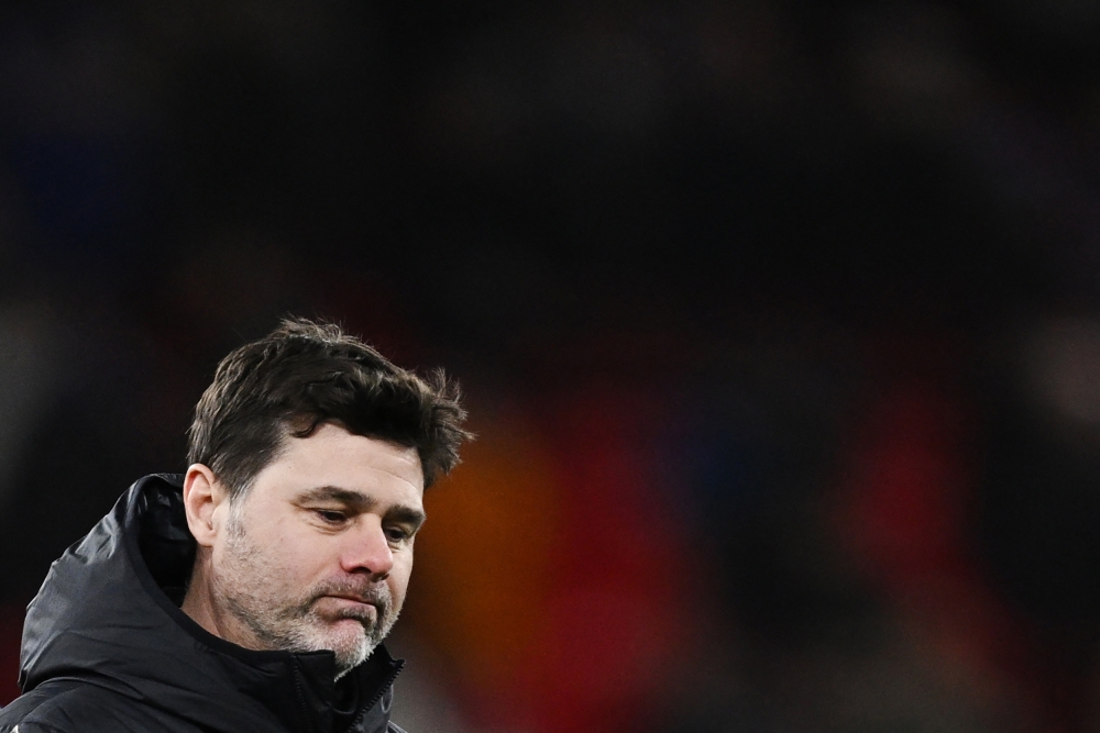 Mauricio Pochettino is the fourth manager to leave after Thomas Tuchel, Graham Potter and Frank Lampard. — AFP pic