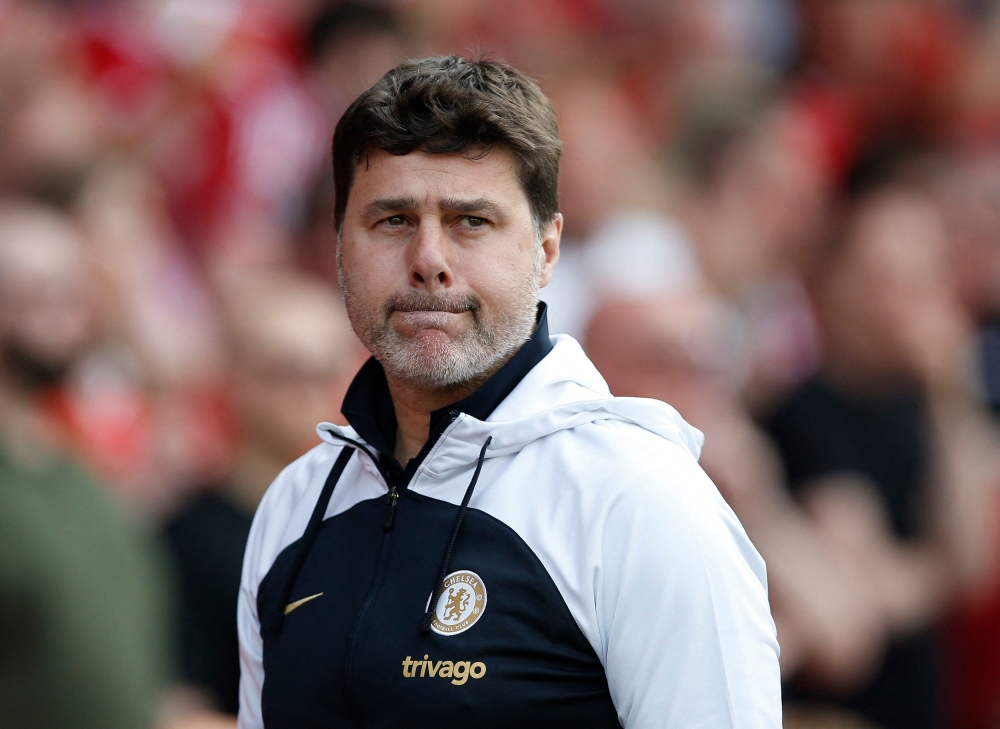 Although Pochettino led the Blues into Europe after a strong finish to the campaign, it was a difficult year for the former Spurs and Paris Saint-Germain boss. — Action Images via Reuters/Craig Brough pic