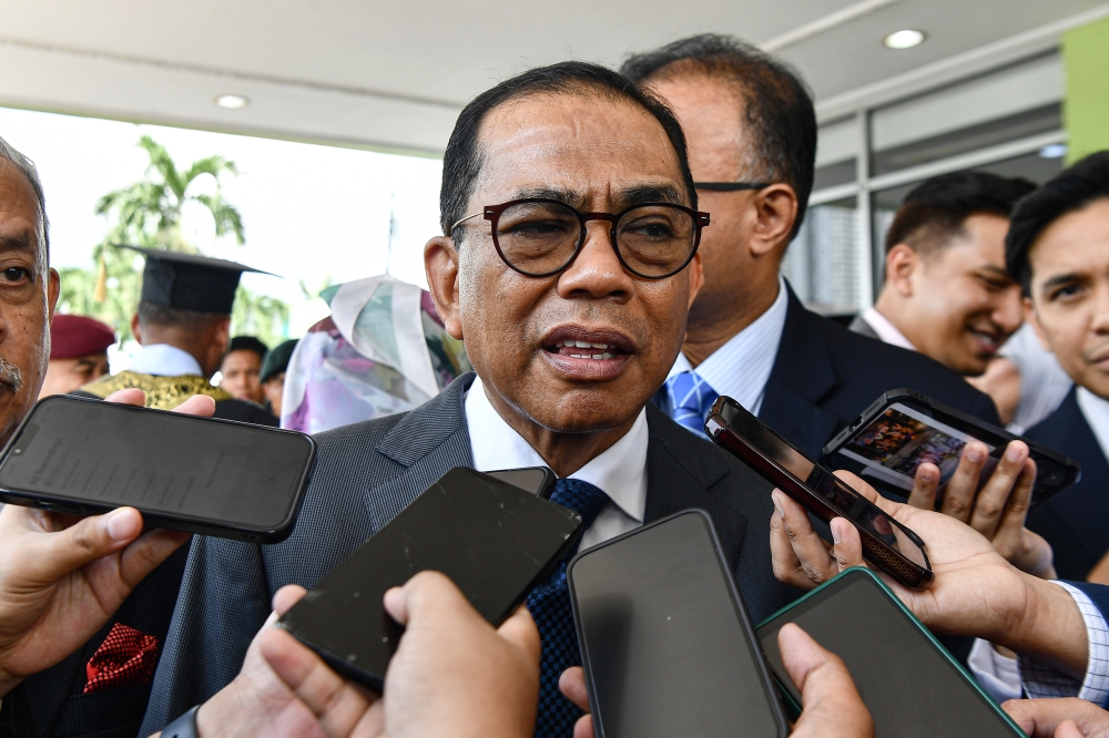 Defence Minister Datuk Seri Mohamed Khaled Nordin said the comprehensive investigation report regarding the incident in Lumut, Perak, is being finalised, without providing further details. — Bernama pic 