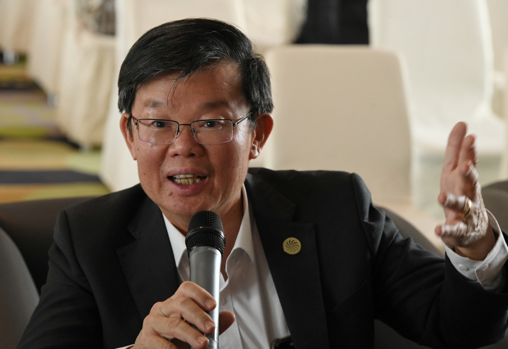 Penang Chief Minister Chow Kon Yeow told the state legislative assembly that he will first discuss his proposal at the state exco meeting and once it’s approved, he will bring it up at the meeting of chief ministers and menteri besar in July. — Bernama pic