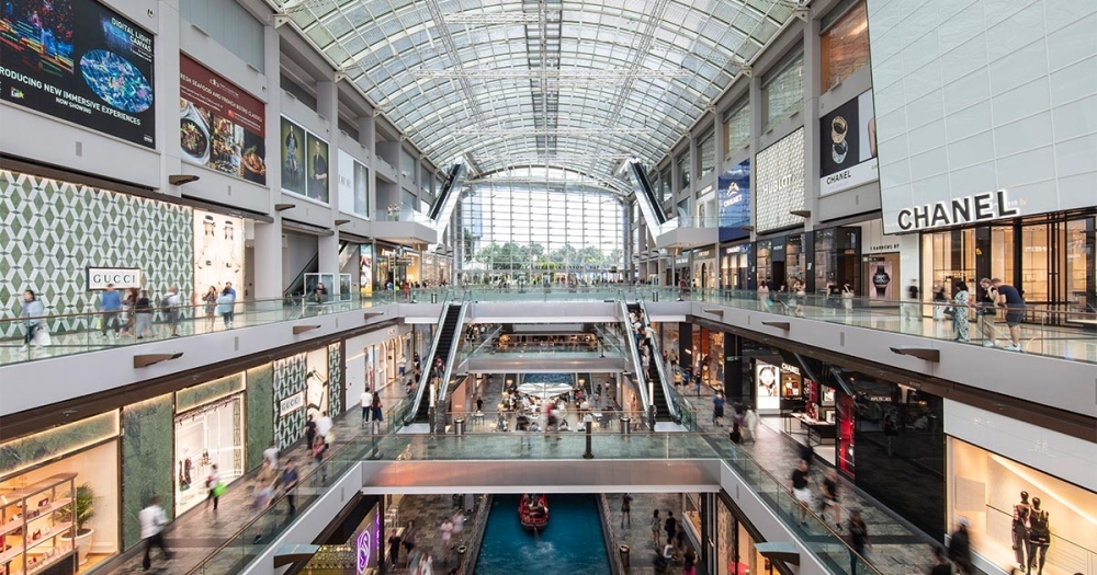 The Shoppes is home to more than 170 luxury and premium brands. — Picture courtesy of Marina Bay Sands