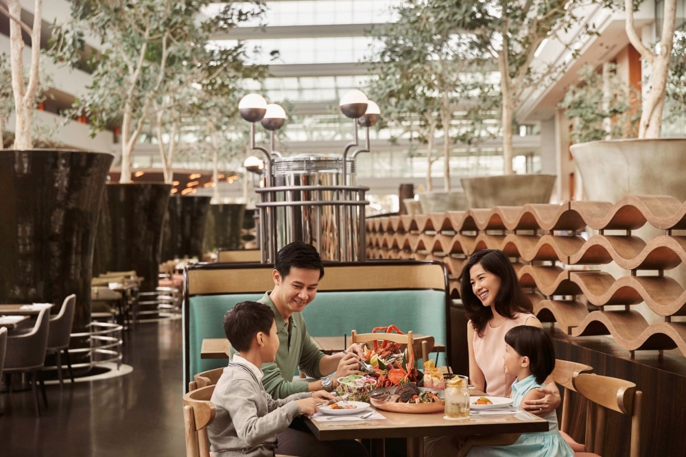 RISE offers the family a variety of South-east Asian-inspired dishes. — Picture courtesy of Marina Bay Sands