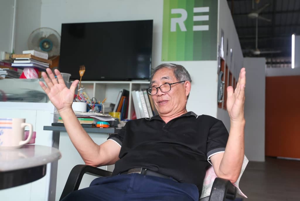 Koperasi Rejuvinasi Malaysia Berhad (Korem) director Victor Chew said initially Korem started out as a non-governmental organisation but due to conflict of interest, they decided to convert themselves into a cooperative. — Picture by Farhan Najib