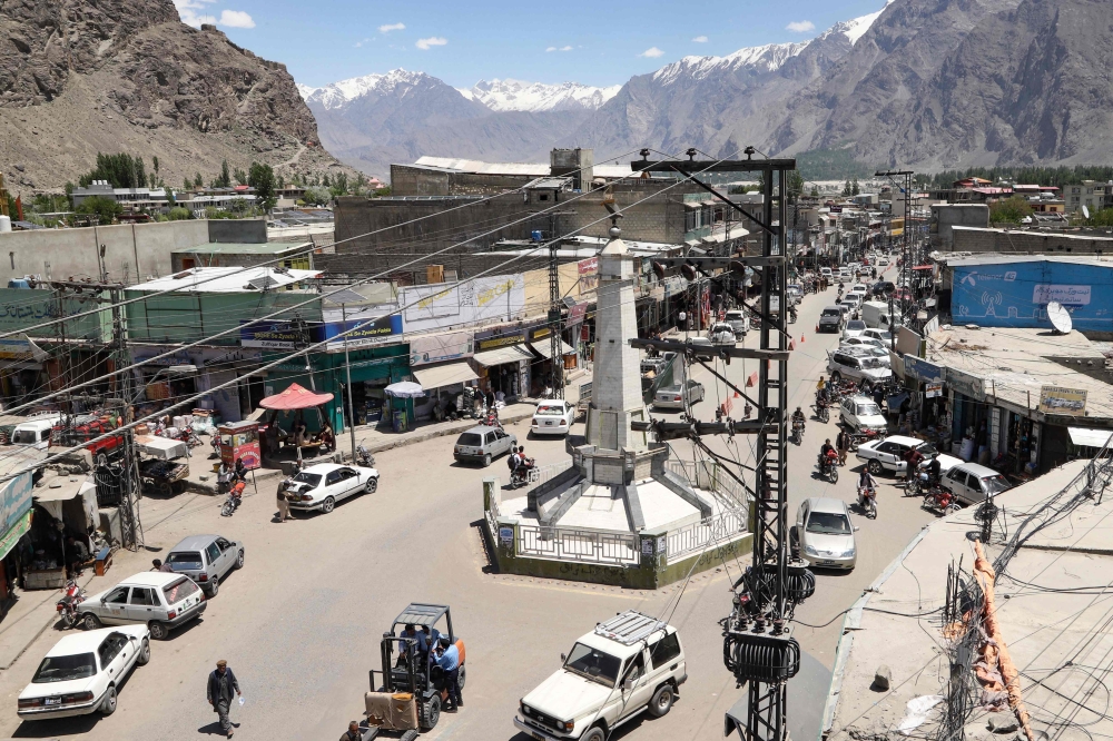 Owing to its remoteness, Gilgit-Baltistan is not connected to the national grid, so it relies on its own power generation from dozens of hydro and thermal plants. — AFP pic