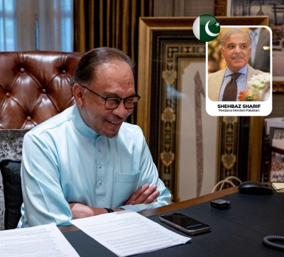 安瓦尔总理表示，马来西亚和巴基斯坦在危机中团结起来支持加沙人民