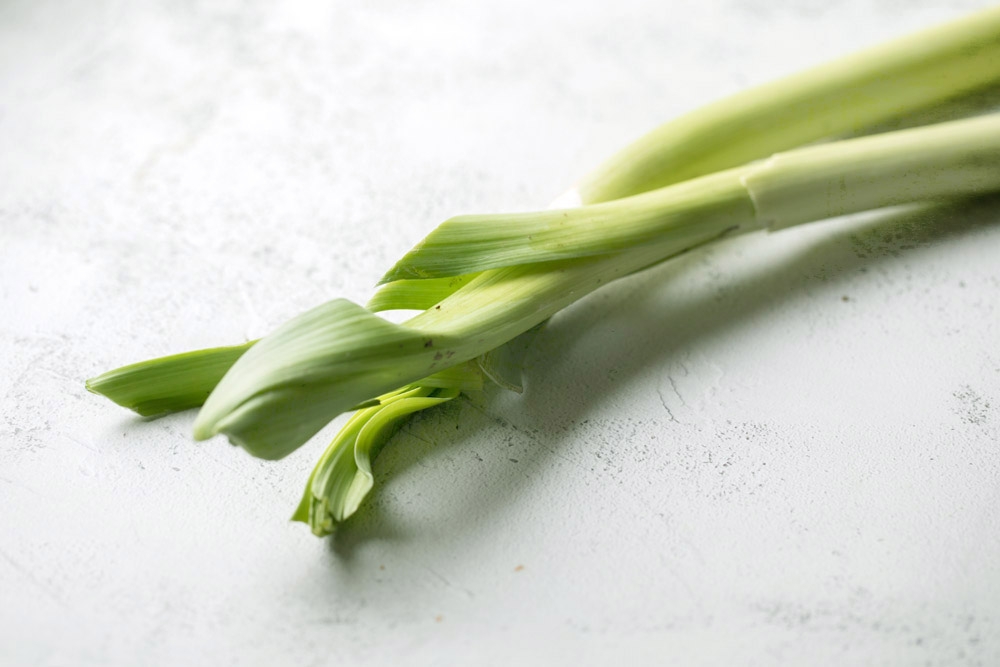 Sweet and mild leek.