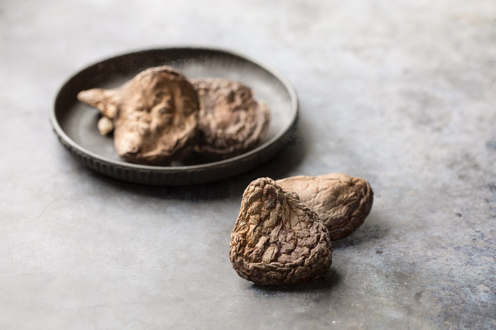 Dried shiitake mushrooms add umami in your soup.