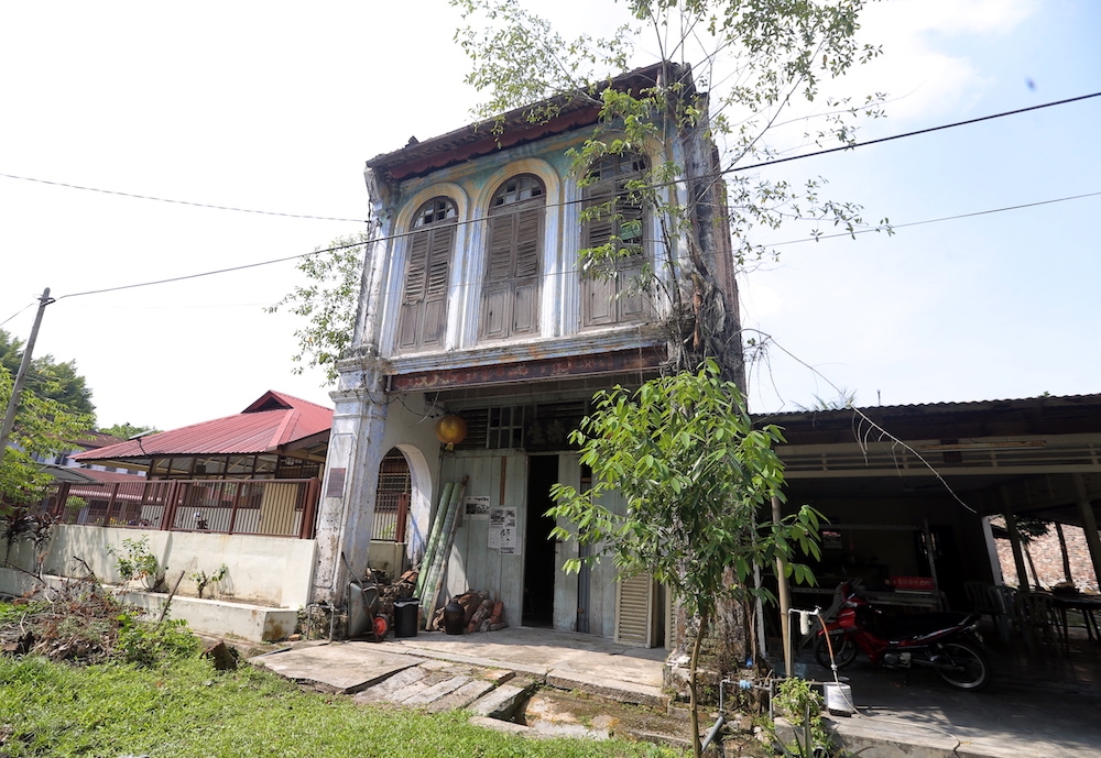 The Papan Memorial House where Sybil Kathigasu and her husband aided the resistance during the Japanese Occupation. — Picture by Farhan Najib