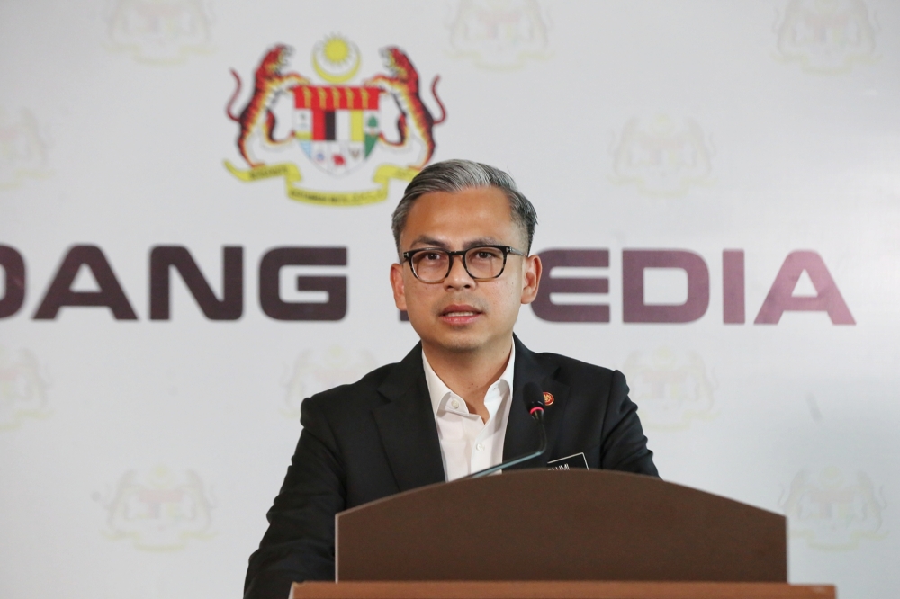 Communications Minister Fahmi Fadzil said the Cabinet will be briefed on social media cyberbullying on this Friday. — Picture by Choo Choy May .