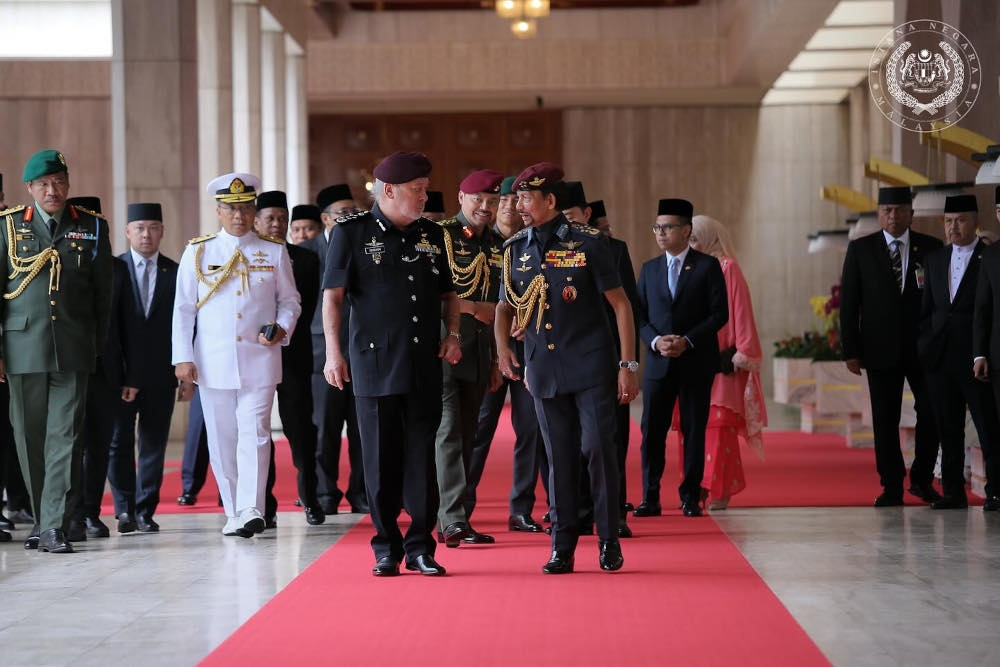 His Majesty Sultan Ibrahim, King of Malaysia, is seen with Sultan of Brunei Sultan Hassanal Bolkiah in Brunei in this file photo taken on June 25, 2024. — Picture from Facebook/Sultan Ibrahim Sultan Iskandar