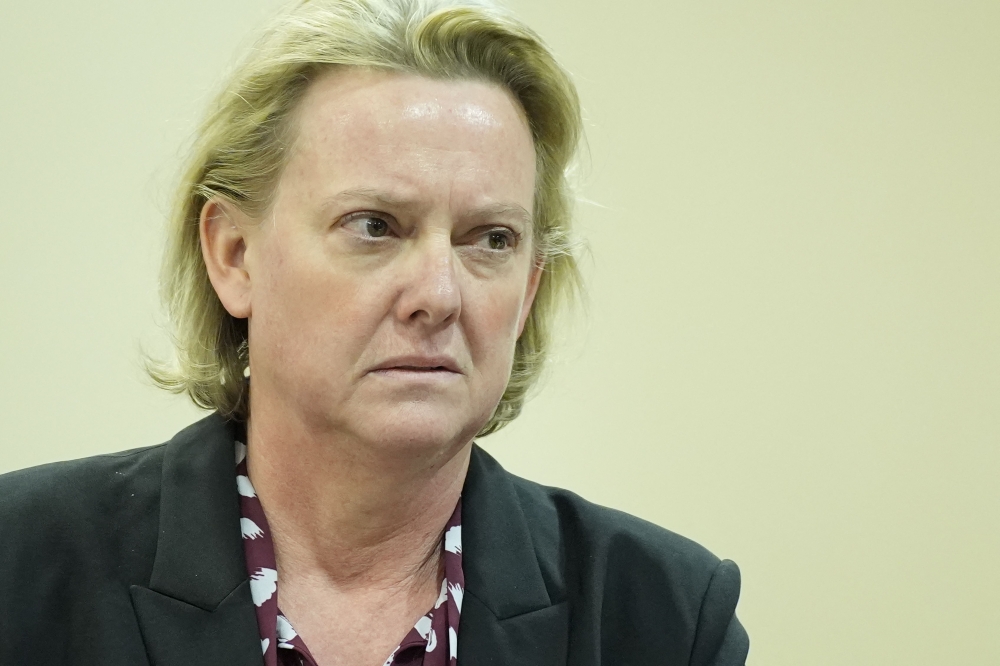 Special prosecutor Kari Morrissey looks on during US actor Alec Baldwin's trial for involuntary manslaughter at Santa Fe County District Court in Santa Fe, New Mexico July 12, 2024. — Ramsay De Give/Pool/AFP pic 