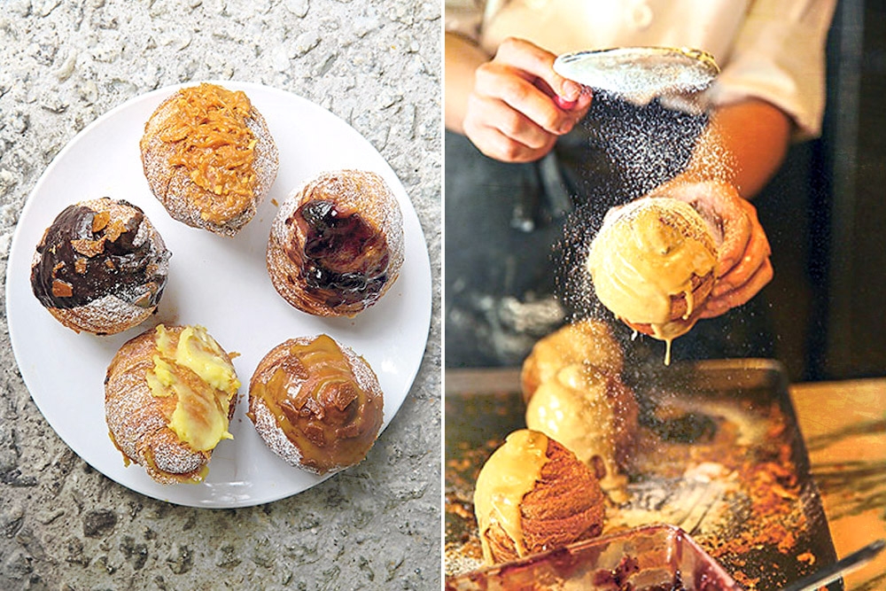 Cruffins are a cross between croissants and... muffins, naturally. — Pictures by Lee Khang Yi