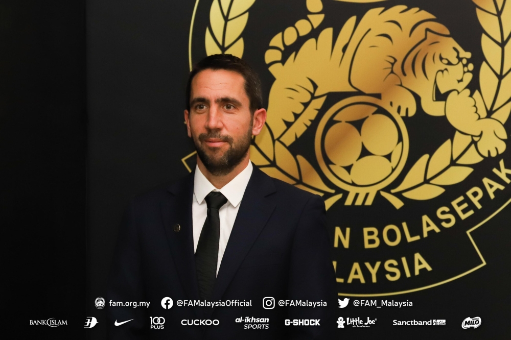 Spaniard Pau Marti Vicente is now acting head coach of Malaysia’s national football team following Kim Pan Gon’s resignation. — Picture from Facebook/Football Association of Malaysia