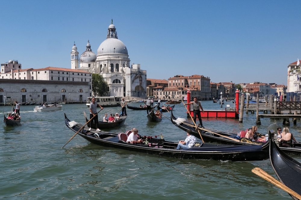 Venice has been on Unesco’s World Heritage List since 1987, but is under threat from and over-tourism. — Reuters pic