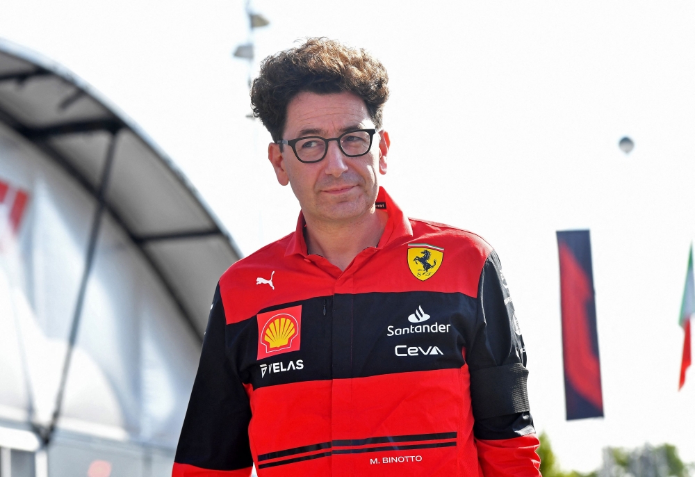 Mattia Binotto makes his return to F1 less than two years after his departure from Ferrari at the end of the 2022 season. ― Reuters pic