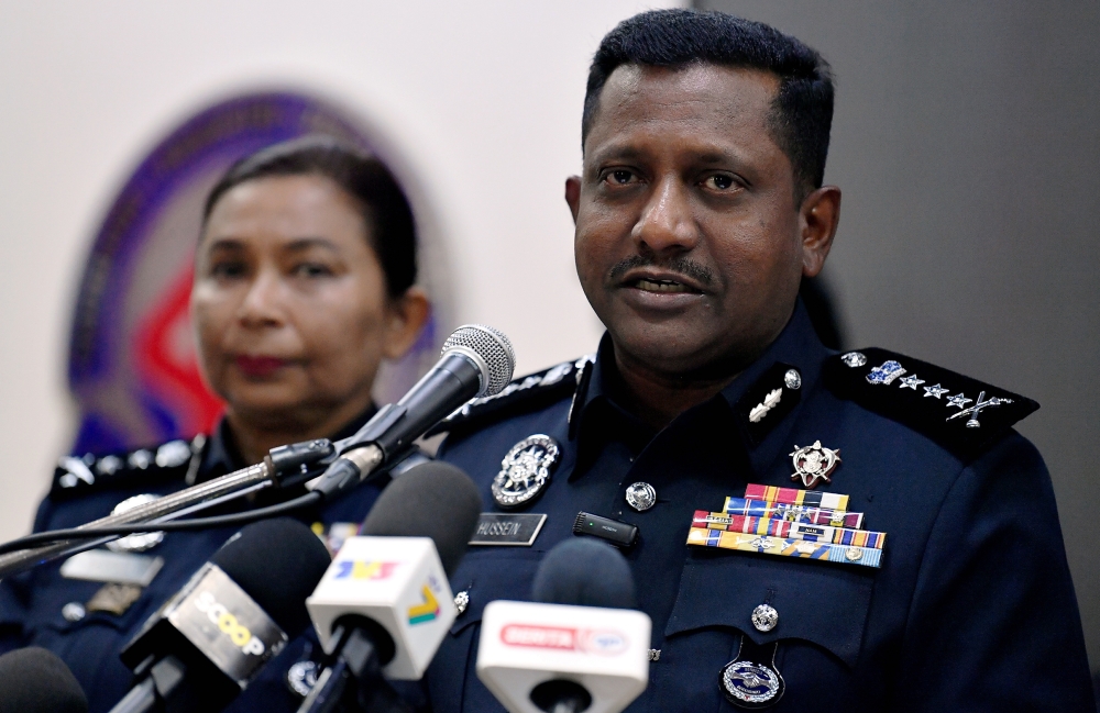 Selangor police chief Datuk Hussein Omar Khan said the police had also completed the search for evidence of the case. ― Bernama pic