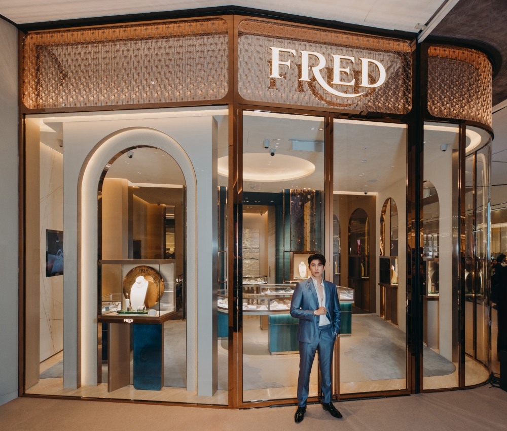 Thai star Mew Suppasit attends opening of FRED’s first Malaysian store at Exchange TRX, drawing many local fans