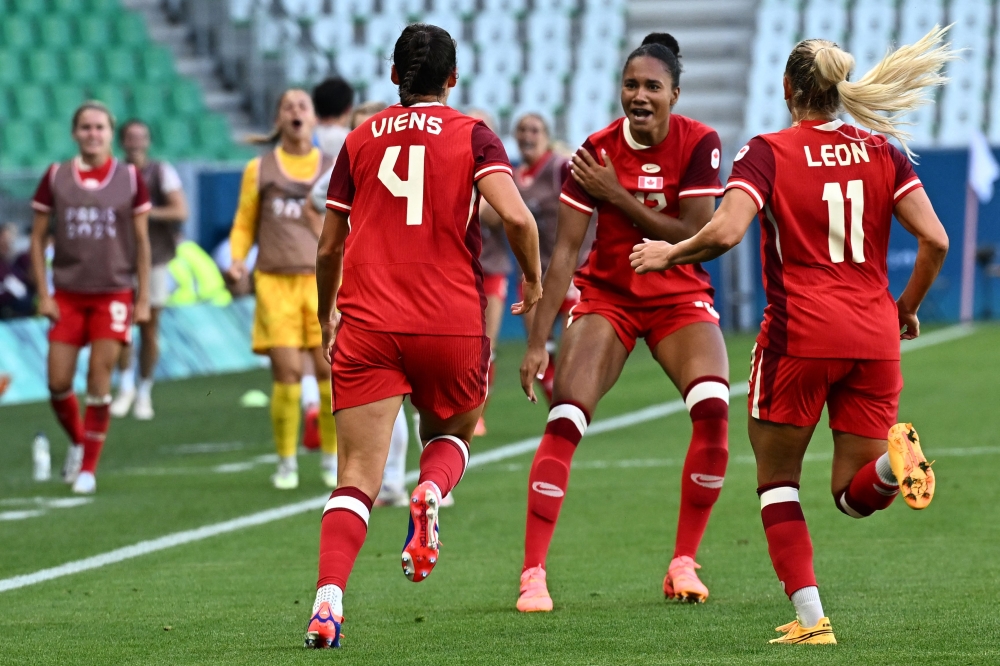 The Canadian women, reigning Olympic champions, defeated New Zealand 2-1 in their Paris Olympic opening match on Thursday. — AFP